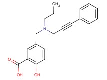 2-hydroxy-5-{[(3-phenylprop-2-yn-1-yl)(propyl)amino]methyl}benzoic acid