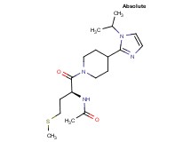 N-[(1S)-1-{[4-(1-isopropyl-1H-imidazol-2-yl)piperidin-1-yl]carbonyl}-3-(methylthio)propyl]acetamide