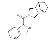 (1R*,2R*,6S*,7S*)-4-(2,3-dihydro-1H-isoindol-1-ylcarbonyl)-10-oxa-4-azatricyclo[5.2.1.0~2,6~]decane