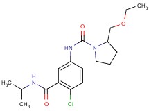 N-{4-chloro-3-[(isopropylamino)carbonyl]phenyl}-2-(ethoxymethyl)pyrrolidine-1-carboxamide