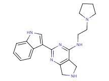 2-(1H-indol-3-yl)-N-(2-pyrrolidin-1-ylethyl)-6,7-dihydro-5H-pyrrolo[3,4-d]pyrimidin-4-amine