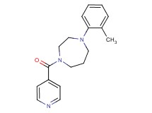 1-isonicotinoyl-4-(2-methylphenyl)-1,4-diazepane