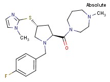 1-{(4R)-1-(4-fluorobenzyl)-4-[(1-methyl-1H-imidazol-2-yl)thio]-L-prolyl}-4-methyl-1,4-diazepane