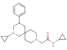 N-cyclopropyl-2-(2-cyclopropyl-4-phenyl-2,9-diazaspiro[5.5]undec-9-yl)acetamide