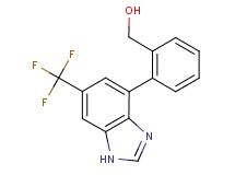 {2-[6-(trifluoromethyl)-1H-benzimidazol-4-yl]phenyl}methanol