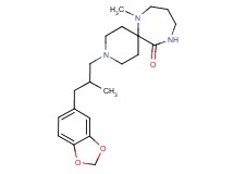 3-[3-(1,3-benzodioxol-5-yl)-2-methylpropyl]-7-methyl-3,7,11-triazaspiro[5.6]dodecan-12-one