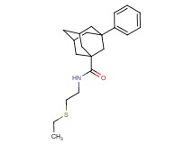 N-[2-(ethylthio)ethyl]-3-phenyladamantane-1-carboxamide