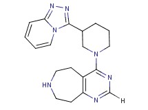 4-(3-[1,2,4]triazolo[4,3-a]pyridin-3-ylpiperidin-1-yl)-6,7,8,9-tetrahydro-5H-pyrimido[4,5-d]azepine