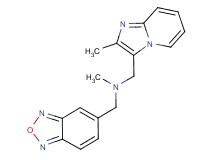 (2,1,3-benzoxadiazol-5-ylmethyl)methyl[(2-methylimidazo[1,2-a]pyridin-3-yl)methyl]amine
