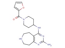 N~4~-[1-(2-furoyl)-4-piperidinyl]-6,7,8,9-tetrahydro-5H-pyrimido[4,5-d]azepine-2,4-diamine dihydrochloride