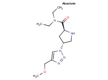 (4R)-N,N-diethyl-4-[4-(methoxymethyl)-1H-1,2,3-triazol-1-yl]-L-prolinamide