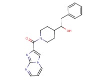 1-[1-(imidazo[1,2-a]pyrimidin-2-ylcarbonyl)-4-piperidinyl]-2-phenylethanol