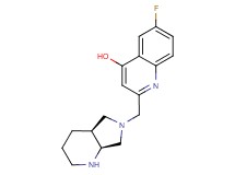 6-fluoro-2-[rel-(4aS,7aS)-octahydro-6H-pyrrolo[3,4-b]pyridin-6-ylmethyl]-4-quinolinol dihydrochloride