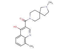 8-methyl-3-[(2-methyl-2,8-diazaspiro[4.5]dec-8-yl)carbonyl]-4-quinolinol