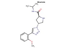(4R)-N-isopropyl-4-[4-(2-methoxyphenyl)-1H-1,2,3-triazol-1-yl]-L-prolinamide hydrochloride