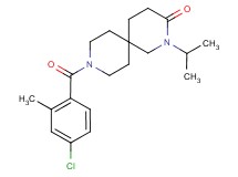 9-(4-chloro-2-methylbenzoyl)-2-isopropyl-2,9-diazaspiro[5.5]undecan-3-one