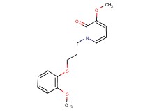 3-methoxy-1-[3-(2-methoxyphenoxy)propyl]pyridin-2(1H)-one