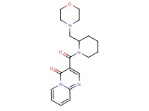 3-{[2-(4-morpholinylmethyl)-1-piperidinyl]carbonyl}-4H-pyrido[1,2-a]pyrimidin-4-one