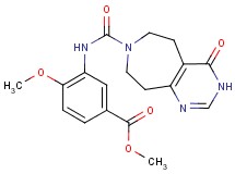 methyl 4-methoxy-3-{[(4-oxo-3,4,5,6,8,9-hexahydro-7H-pyrimido[4,5-d]azepin-7-yl)carbonyl]amino}benzoate