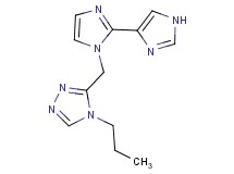 1-[(4-propyl-4H-1,2,4-triazol-3-yl)methyl]-1H,1'H-2,4'-biimidazole