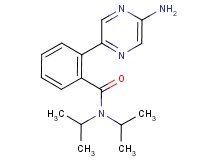 2-(5-aminopyrazin-2-yl)-N,N-diisopropylbenzamide