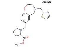 methyl 1-{[4-(1,3-thiazol-2-ylmethyl)-2,3,4,5-tetrahydro-1,4-benzoxazepin-7-yl]methyl}-L-prolinate
