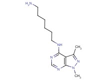 N-(1,3-dimethyl-1H-pyrazolo[3,4-d]pyrimidin-4-yl)-1,6-hexanediamine dihydrochloride