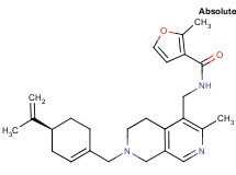 N-[(7-{[(4S)-4-isopropenyl-1-cyclohexen-1-yl]methyl}-3-methyl-5,6,7,8-tetrahydro-2,7-naphthyridin-4-yl)methyl]-2-methyl-3-furamide