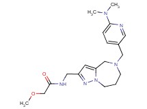 N-[(5-{[6-(dimethylamino)pyridin-3-yl]methyl}-5,6,7,8-tetrahydro-4H-pyrazolo[1,5-a][1,4]diazepin-2-yl)methyl]-2-methoxyacetamide