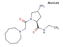 (4R)-4-amino-1-(azocan-1-ylacetyl)-N-ethyl-L-prolinamide