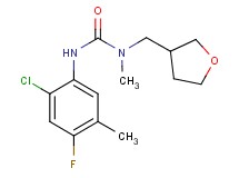 N'-(2-chloro-4-fluoro-5-methylphenyl)-N-methyl-N-(tetrahydrofuran-3-ylmethyl)urea
