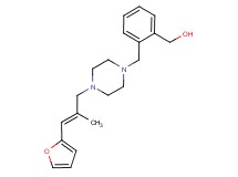 [2-({4-[(2E)-3-(2-furyl)-2-methylprop-2-en-1-yl]piperazin-1-yl}methyl)phenyl]methanol