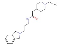 N-[3-(1,3-dihydro-2H-isoindol-2-yl)propyl]-2-(1-ethyl-4-piperidinyl)acetamide