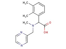 (2,3-dimethylphenyl)[methyl(pyrazin-2-ylmethyl)amino]acetic acid