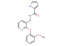 N-{[2-(2-methoxyphenoxy)pyridin-3-yl]methyl}-1H-pyrrole-2-carboxamide