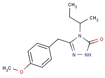4-sec-butyl-5-(4-methoxybenzyl)-2,4-dihydro-3H-1,2,4-triazol-3-one