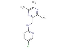 5-chloro-N-[(3,5,6-trimethyl-2-pyrazinyl)methyl]-2-pyridinamine