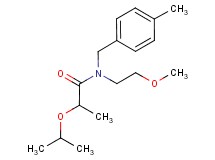 2-isopropoxy-N-(2-methoxyethyl)-N-(4-methylbenzyl)propanamide
