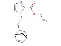 ethyl 1-{2-[(1S*,2S*,4S*)-bicyclo[2.2.1]hept-5-en-2-yl]ethyl}-1H-imidazole-2-carboxylate
