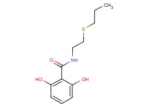 2,6-dihydroxy-N-[2-(propylthio)ethyl]benzamide