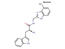 N-[(4-methyl-1H-benzimidazol-2-yl)methyl]-L-tryptophanamide dihydrochloride