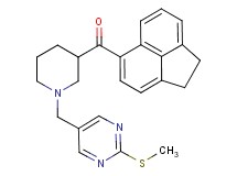 1,2-dihydro-5-acenaphthylenyl(1-{[2-(methylthio)-5-pyrimidinyl]methyl}-3-piperidinyl)methanone