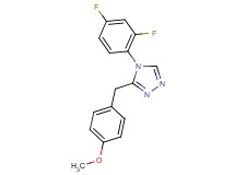 4-(2,4-difluorophenyl)-3-(4-methoxybenzyl)-4H-1,2,4-triazole