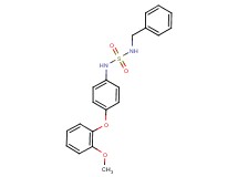 N-benzyl-N'-[4-(2-methoxyphenoxy)phenyl]sulfamide
