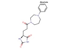 (5S)-5-[3-oxo-3-(4-phenyl-1,4-diazepan-1-yl)propyl]imidazolidine-2,4-dione