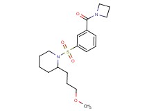 1-{[3-(azetidin-1-ylcarbonyl)phenyl]sulfonyl}-2-(3-methoxypropyl)piperidine