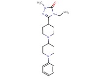 4-ethyl-2-methyl-5-(1'-phenyl-1,4'-bipiperidin-4-yl)-2,4-dihydro-3H-1,2,4-triazol-3-one