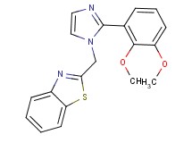2-{[2-(2,3-dimethoxyphenyl)-1H-imidazol-1-yl]methyl}-1,3-benzothiazole