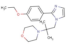 4-{2-[2-(4-ethoxyphenyl)-1H-imidazol-1-yl]-1,1-dimethylethyl}morpholine