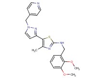 N-(2,3-dimethoxybenzyl)-4-methyl-5-[1-(4-pyridinylmethyl)-1H-pyrazol-3-yl]-1,3-thiazol-2-amine